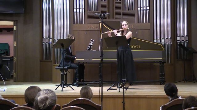 Carl Philipp Emanuel Bach (1714-1788) Sonata for flute and BC e minor Wq 124. Adagio-Allegro-Menuet смотреть онлайн