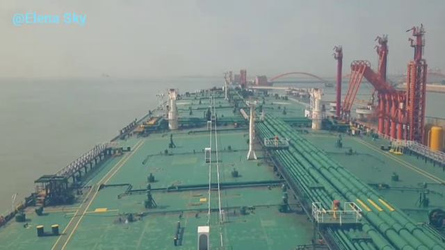 Морская жизнь, выгрузка в Китае, Ковид-тест. Seaman life, China port, remote Covid-test @ElenaSky смотреть онлайн