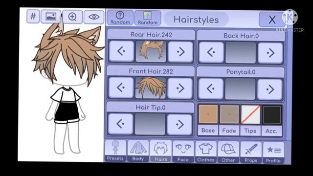 Идеи для причёсок?♀️?♀️?// Gacha Club// Mari_Lisenok. смотреть онлайн