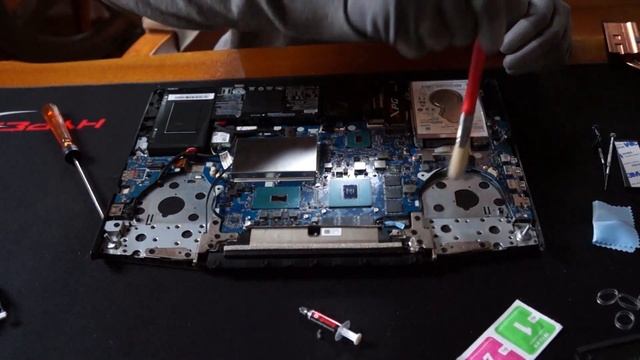 Legion Y720 - Repaste Thermal Grizzly Kryonaut and Heatsink SSD NVMe Adata SX6000 смотреть онлайн