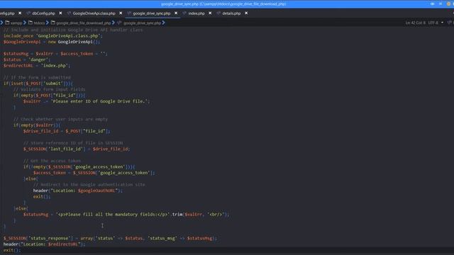 Download File from Google Drive using PHP смотреть онлайн