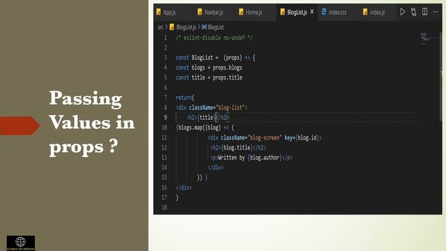 Props in React смотреть онлайн