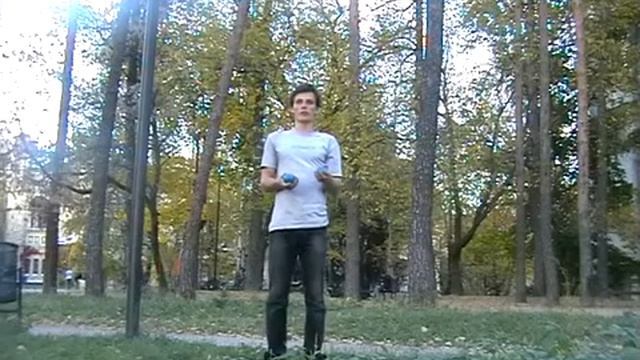 Как научиться жонглировать каскад тремя мячиками смотреть онлайн