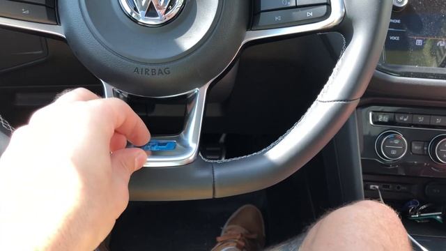 Распаковка r-line руля на Tiguan NF 2016 смотреть онлайн