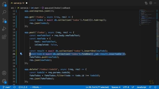 14 Inserting Data into MongoDB || Full Stack React Development смотреть онлайн