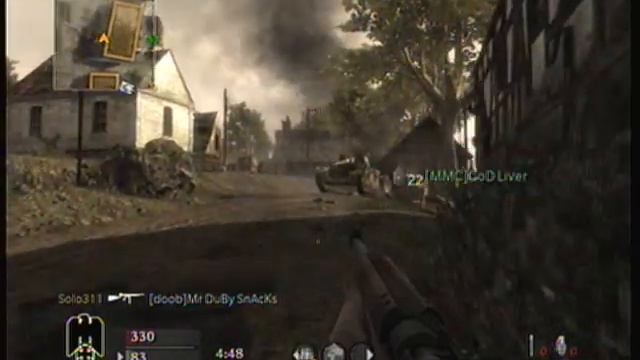 Call of Duty World at War (Xbox 360) TDM on Outskirts смотреть онлайн