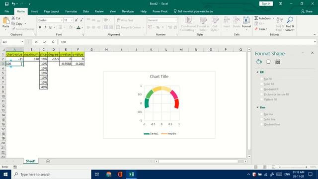 Create a fully-functional speedometer in Microsoft excel without any macro and VBA смотреть онлайн
