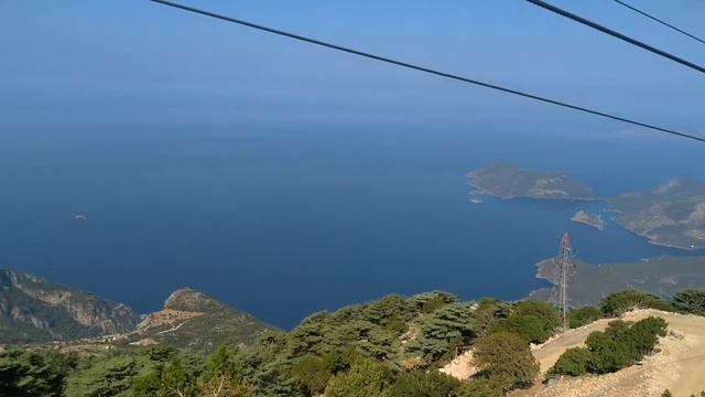Олюдениз. Канатная дорога. Гора Бабадаг. Уровень 1700м. Июль 2021 смотреть онлайн