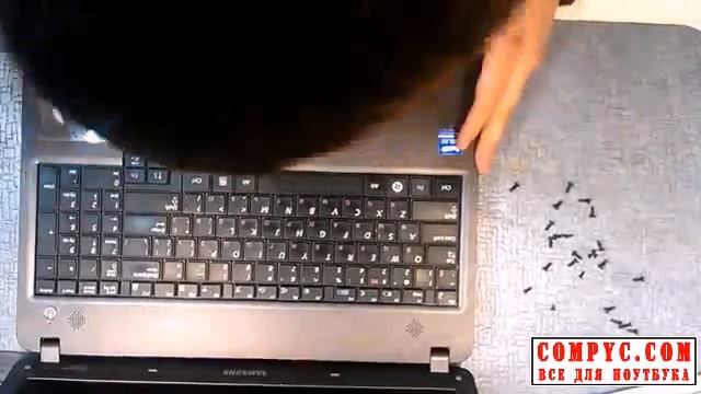 разобрать Samsung R528, R538 Samsung R528 Disassembly Http://compyc.com/