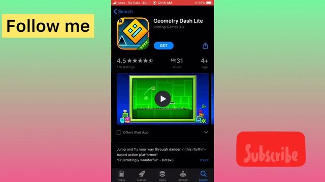 How to download geometry dash for free in iPhone смотреть онлайн