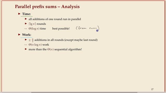COMP526 (Fall 2022) 5-3 §5.3 Parallel primitives, prefix sums, compaction смотреть онлайн