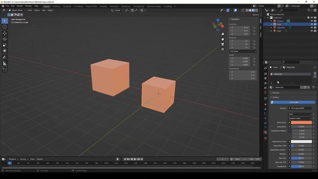 { How to APPLY the SAME MATERIAL to MULTIPLE OBJECTS in Blender } смотреть онлайн