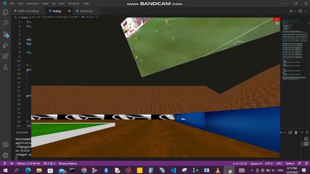 Stadium game in python [ursina] смотреть онлайн