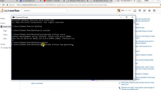 No application encryption key has been specified смотреть онлайн