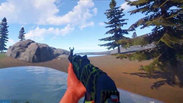 Rust Skins: CAUTION - AK-47 Skin смотреть онлайн