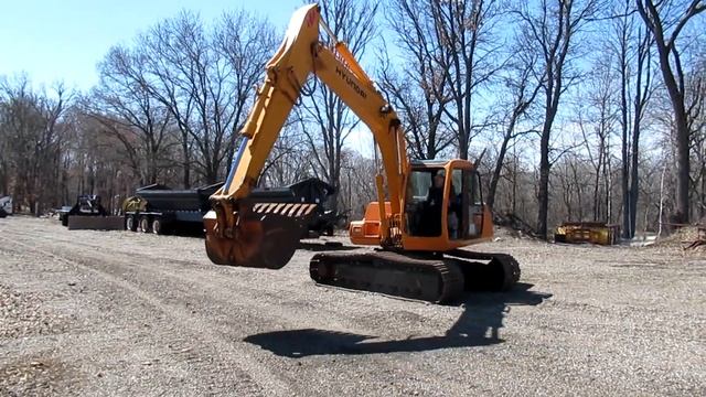 1995 HYUNDAI ROBEX 130 LC-3 For Sale смотреть онлайн