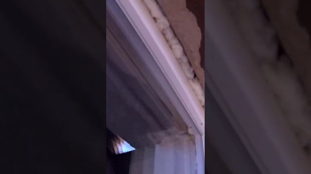 Как выглядят внешние откосы после установки пластикового окна? #пластиковыеокна #откосыокон