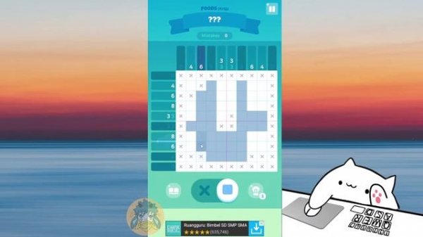 Meow Tower: Nonogram (Offline) Walkthrough Level 1 - 24