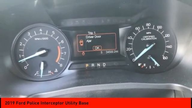 2019 Ford Police Interceptor Utility Cleveland GA 609U смотреть онлайн