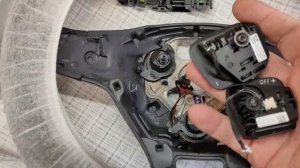 Установка штатного обогрева руля на vw touran 5t1