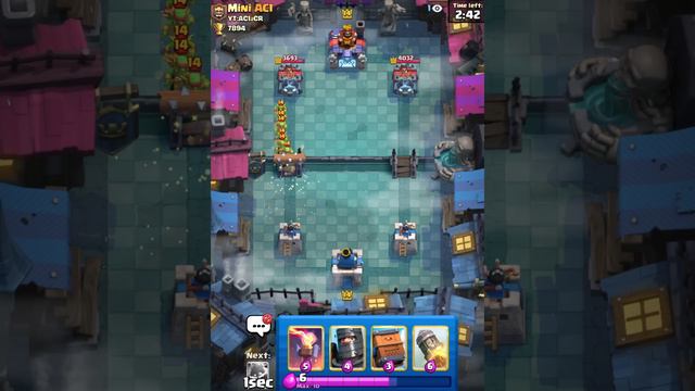 THE *TERMINATION* OF MINER CONTROL - Clash Royale смотреть онлайн