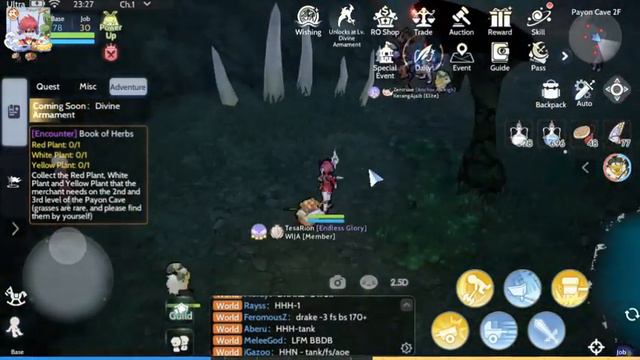 Hidden Quest Payon Book of Herbs - Ragnarok Origin Global смотреть онлайн