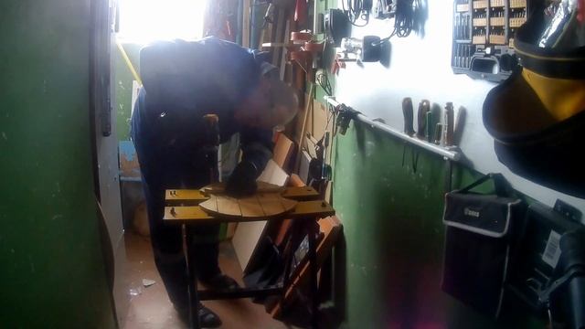 Банные принадлежности. Восстановление деревянной кадки для воды. смотреть онлайн