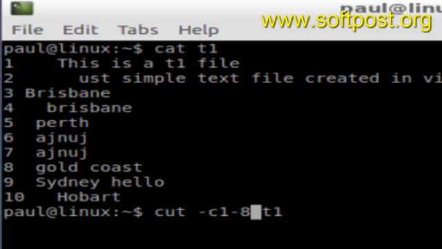 How to print first n characters of each line in a file in Linux смотреть онлайн