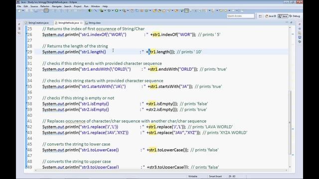 Java String API смотреть онлайн