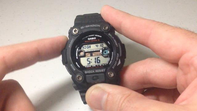 Casio G-Shock (GW-7900) | Reverse Moon Display