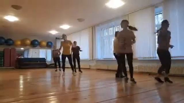 Танцевальная аэробика. Связка. Финал смотреть онлайн