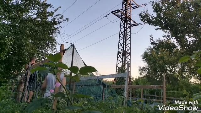 Затеняющая сетка. Спасём огород от жары. смотреть онлайн
