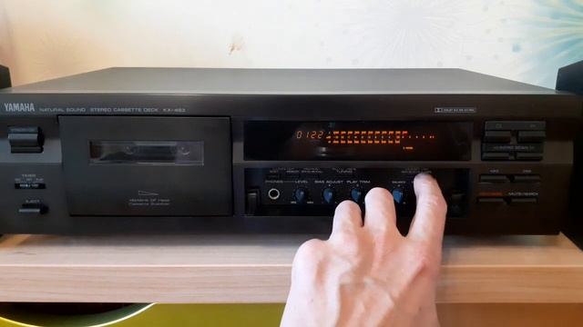 Кассетная дека Yamaha KX 493. Обзор, часть 1. смотреть онлайн