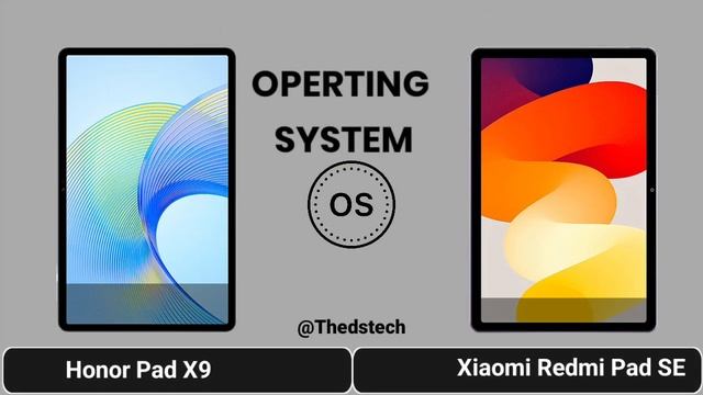 Honor Pad X9 Vs Xiaomi Redmi Pad SE @Thedstech