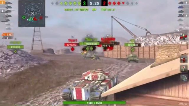 Игра с ботами WOT Blitz. Часть 10 смотреть онлайн