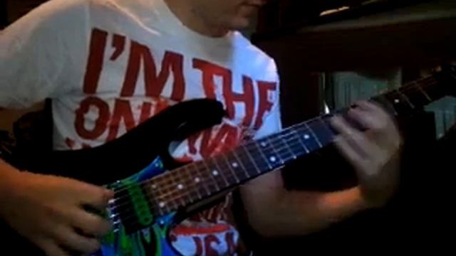 20th aniversary Ibanez rg550/ bluesy rock riff смотреть онлайн