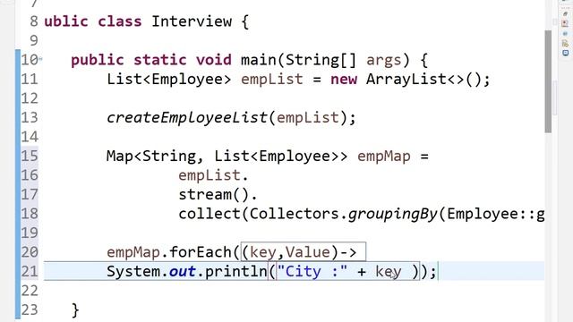 Java 8 Coding Interview Question | Convert List to Map Using GroupingBy | #1 смотреть онлайн