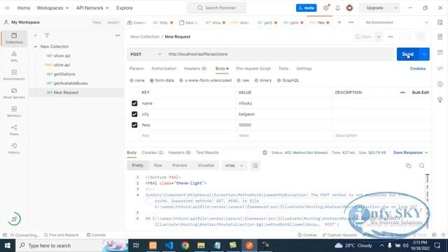 405 Method not allowed | How to Fix the HTTP 405 Method Not Allowed Error POSTMAN [SOLVED] #laravel смотреть онлайн