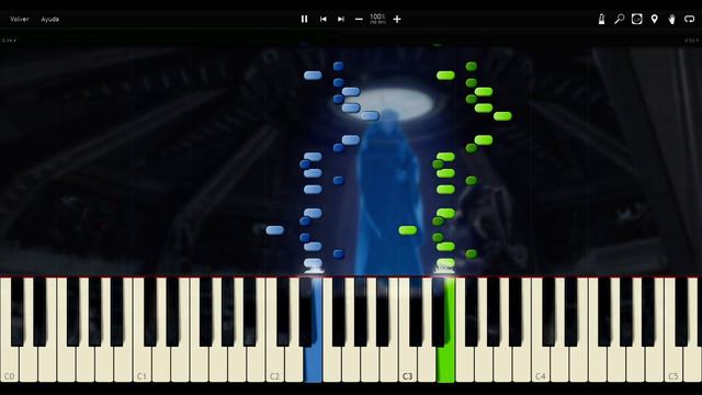 Star Wars III - Grievous Speaks to Lord Sidious | Tema de Grievous (Piano Tutorial + Partitura) смотреть онлайн