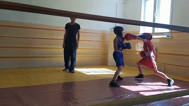 #boxing #sport #fight левша. уровень полугодовой тренировки