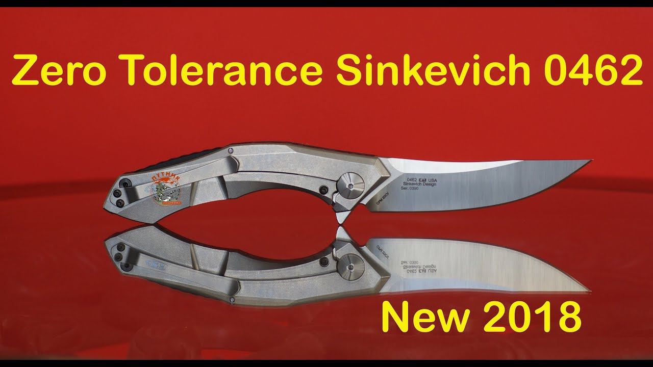 Zero Tolerance Sinkevich 0462. Свежий нож 2018 года