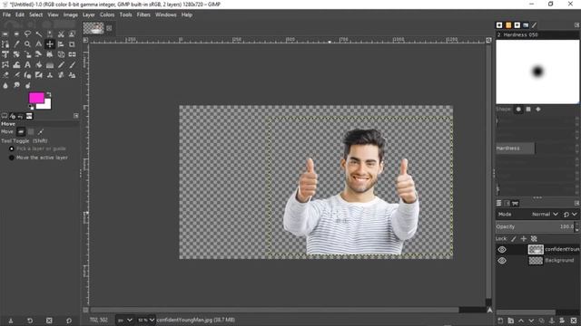 HOW TO MAKE A SIMPLE YOUTUBE BANNER ON GIMP!!!! смотреть онлайн