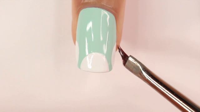 TRENDY NAIL ART DESIGNS FOR SUMMER | 7 EASY NAIL IDEAS MINT BLUE | nails at home смотреть онлайн