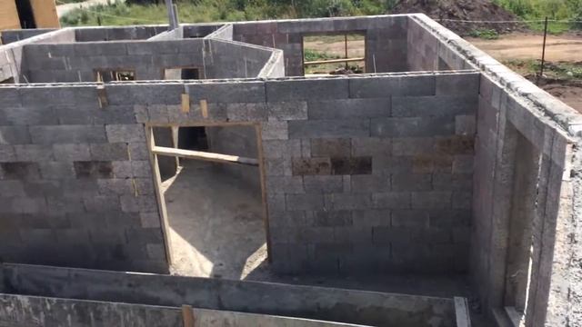 46 уш  Залили стены, что получилось  Дюрисол