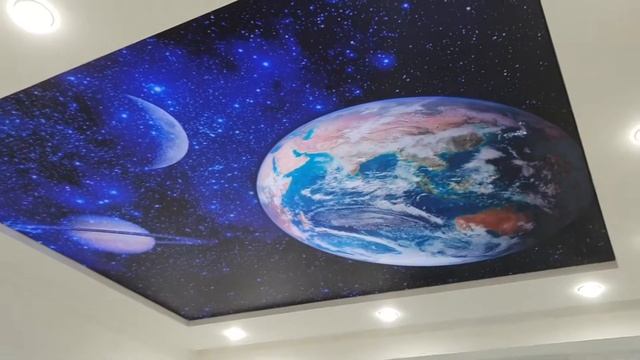 Звездное небо на натяжном потолке смотреть онлайн