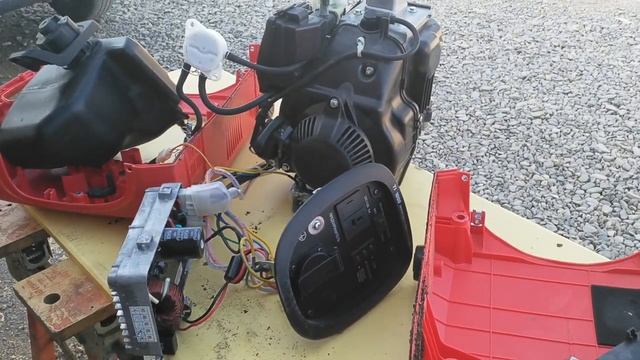 Ремонт инверторного генератора FUBAG TI1000 смотреть онлайн
