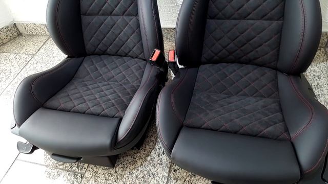 Upholstery Car Seats BMW Z4 E85 E86. Car interior Repair. смотреть онлайн