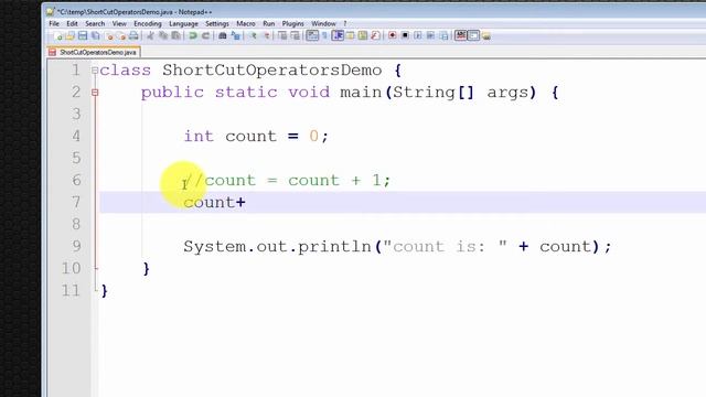 Java Tutorial - How to use Shortcut Operators смотреть онлайн