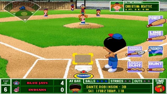Backyard Baseball (2001) SEASON 1 | GAME 14 | BLUE JAYS VS INDIANS смотреть онлайн