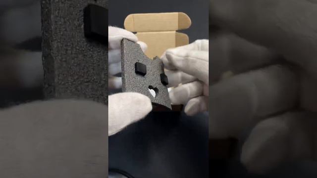 Серьги гвоздики Solomonka, чёрный граб смотреть онлайн